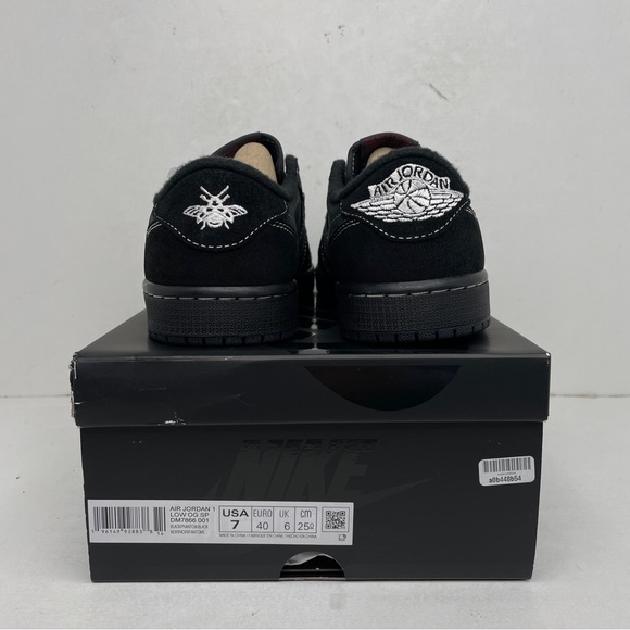 Nike Air Jordan 1 Retro Low SP Travis Scott “Black Phantom” 2023 - Picture 4 of 4